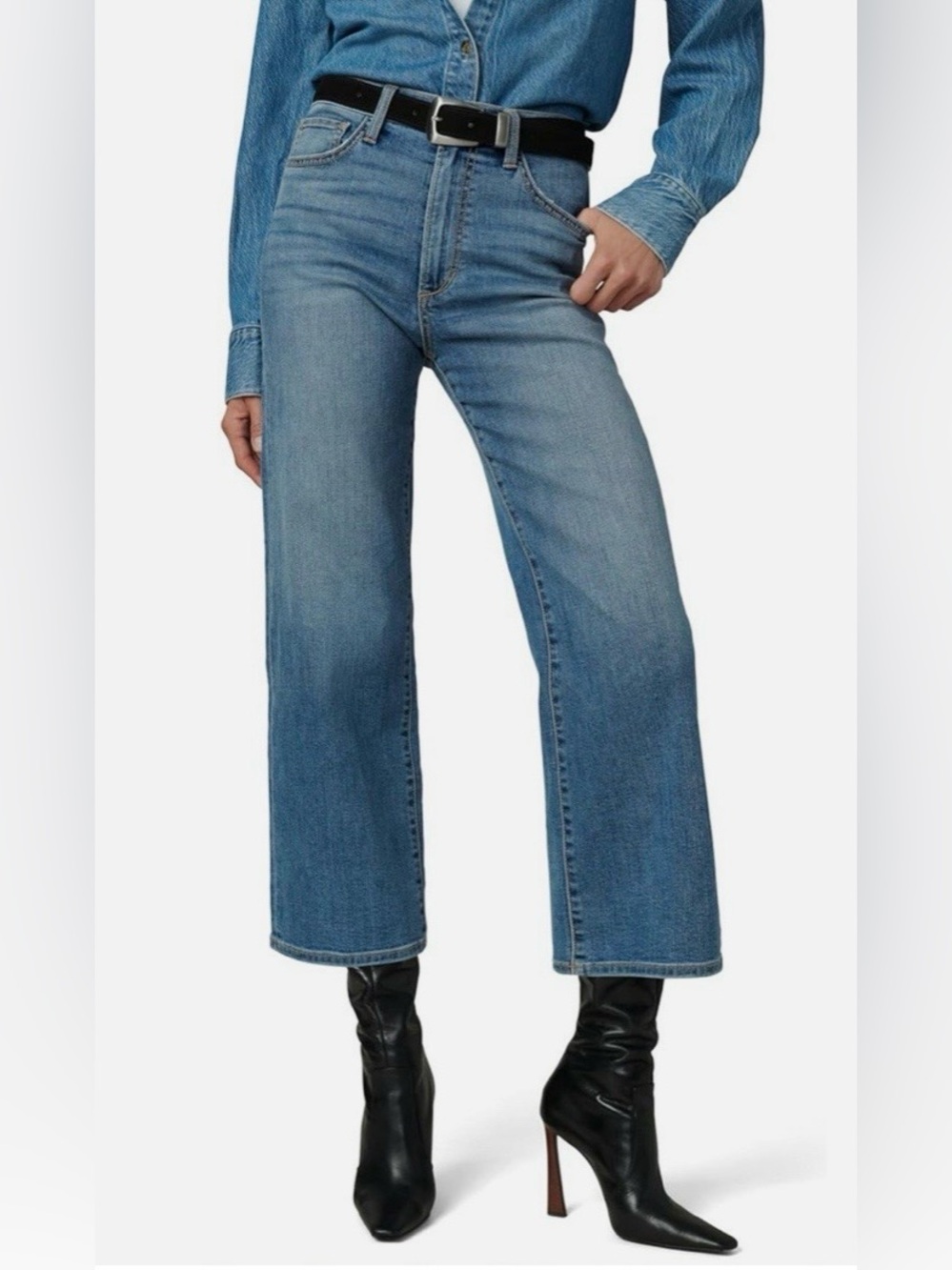 Joe's Jeans The Blake Wide Leg Cropped Jean
